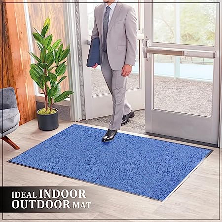 WC Bath Mat - Blue